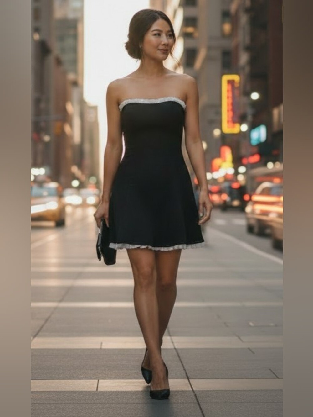 A Twist On The "Little Black Dress"...
